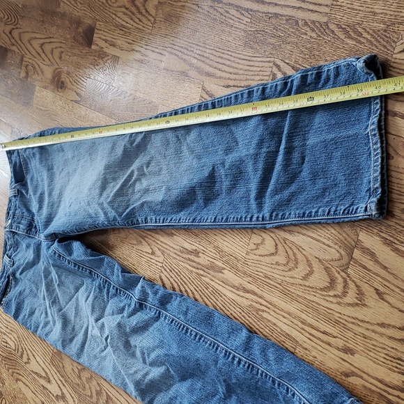 (4R) Eddie Bauer Regular Natural Straight Fit Jeans Western Farmhouse Relaxed - Picture 5 of 9